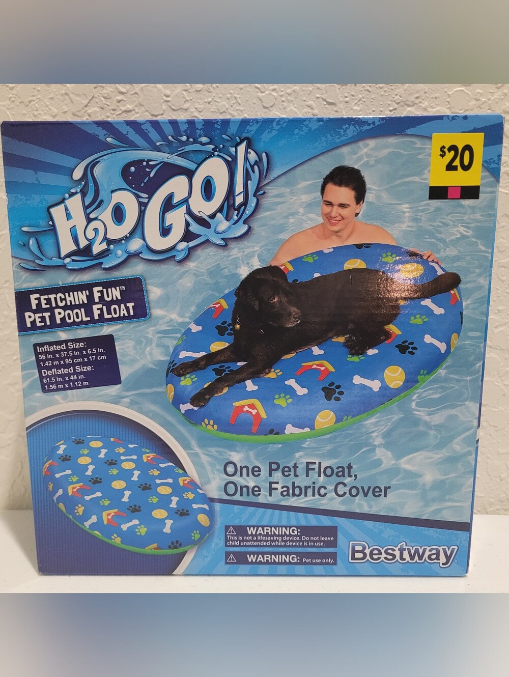 Bestway H2O GO! Fetchin' Fun Pet Pool Float